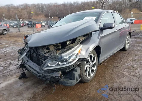 2016 Honda Accord Ex-L V-6 z USA, uszkodzony, nr VIN 1HGCR3F06GA018262